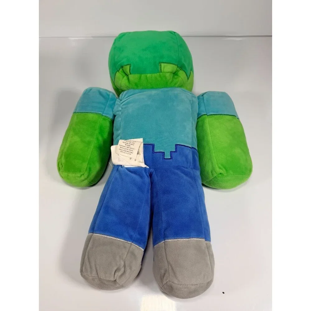 Minecraft Zombie Pillow Buddy Plush 18" inch Mojang Stuffed Figure - Picture 4 of 10